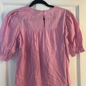 Jcrew puff sleeve blouse